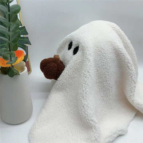 Load image into Gallery viewer, Ghost with Pumpkin Pillow, Halloween Ghost with Pumpkin Pillow, Soft Stuffed Halloween Ghost Plush
