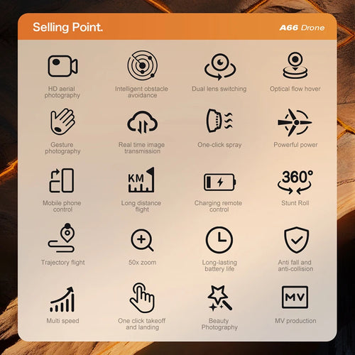 Load image into Gallery viewer, Xiaomi A66 Dual Lens Drone 8k High-definition Aerial Photography Obstacle Avoidance Aircraft Spray Remote Control Aircraft Toys
