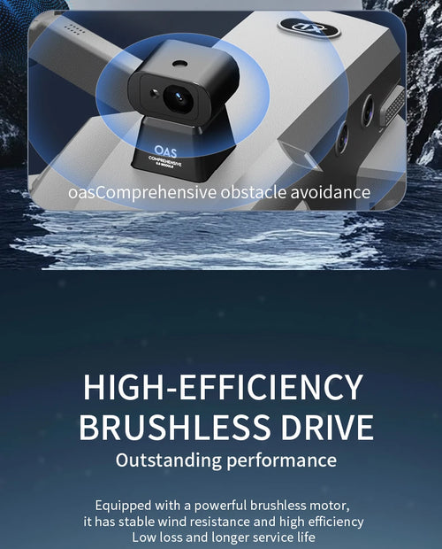 Load image into Gallery viewer, S880 Flagship Drone 8K Dual Cameras 3-Axis Gimbal 5G FPV GPS Return TouchScreen RC Obstacle Avoidance Optical Flow Hovering Dron
