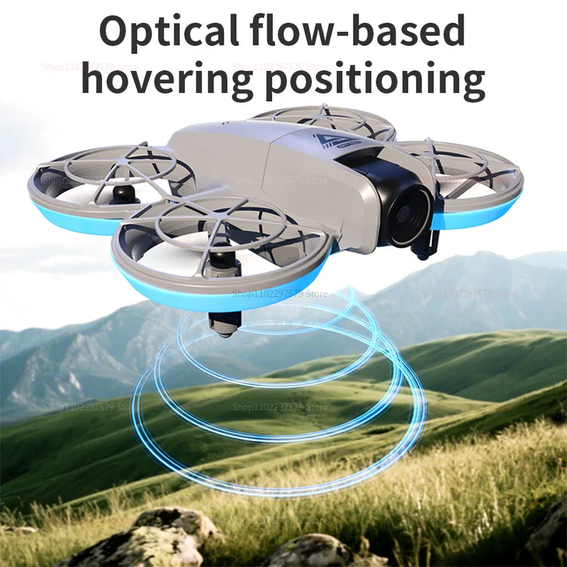 E69 Mini RC Drone 8K HD Camera With LED 5G FPV WiFi Remote Control Aircraft Obstacle Avoidance Quadcopter For Adult Boy Toy Gift