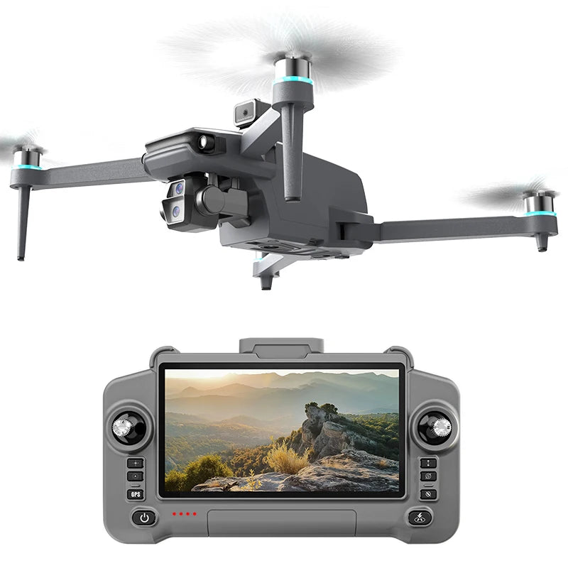 SG603 Pro Drone GPS 8K HD Camera Aerial EIS Anti-Shaking 5G WIFI Folding Drones Brushless Obstacle Avoidance Touchscreen RC UAV
