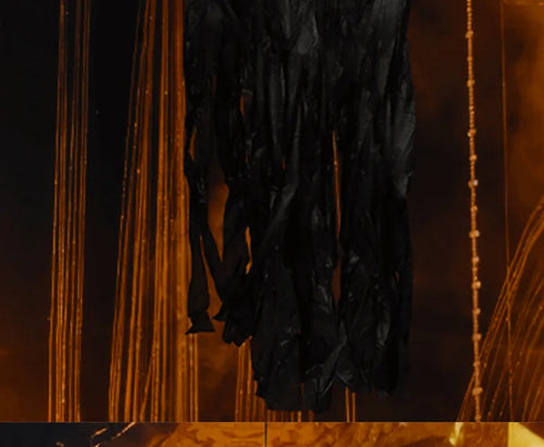 Load image into Gallery viewer, Halloween Decoration Screaming Scarecrow Ghost Voice-controlled Glowing and Sound-emitting Pendant Setting Up Props

