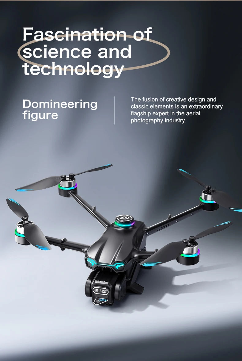 New GT6 Drone 8K Professional HD Dual Camera GPS Smart Return 5G WIFI Obstacle Avoidance Brushless Foldable Quadcopter Dron