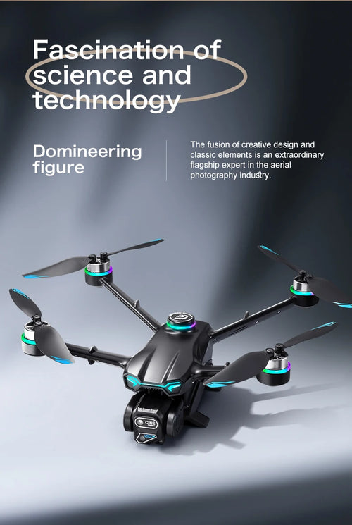Load image into Gallery viewer, New GT6 Drone 8K Professional HD Dual Camera GPS Smart Return 5G WIFI Obstacle Avoidance Brushless Foldable Quadcopter Dron
