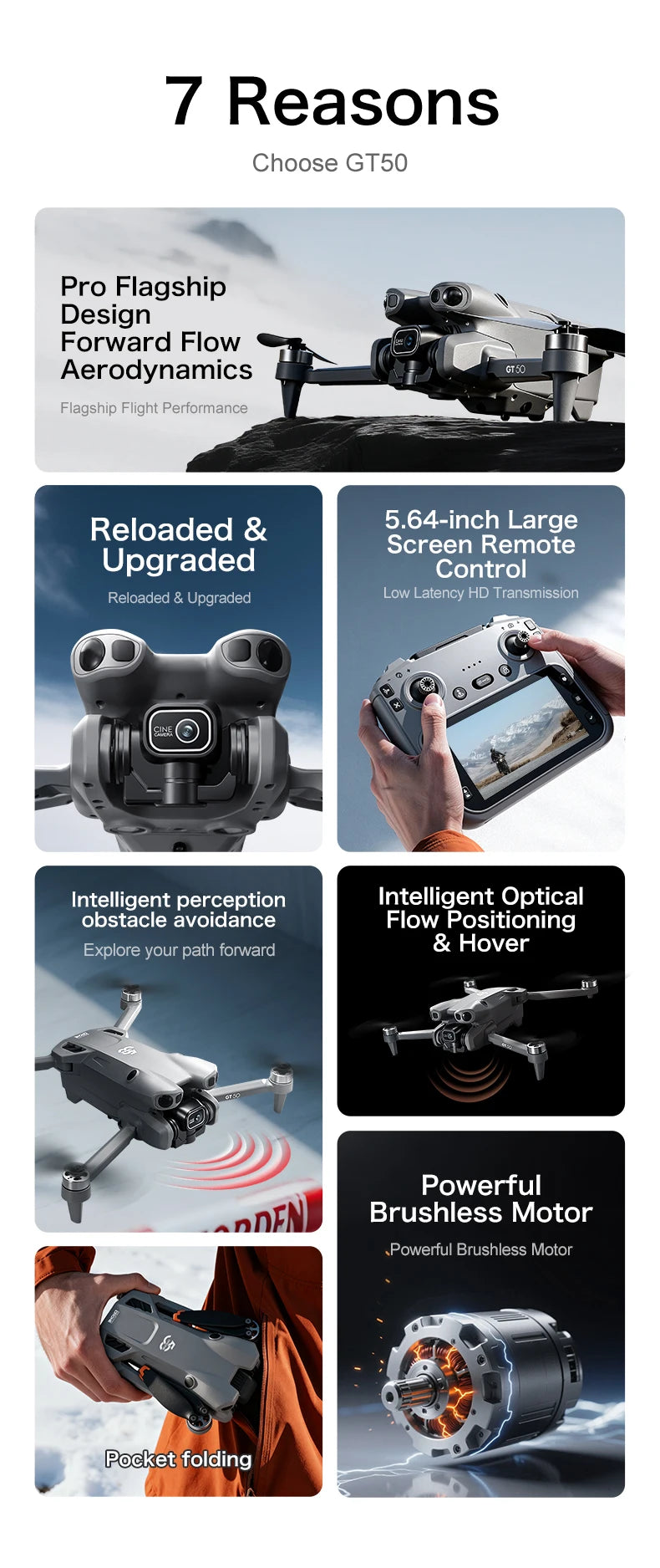 DRONE GT50 PRO TOY