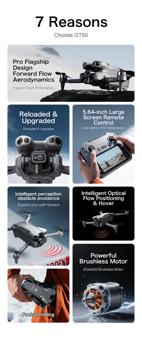 Load image into Gallery viewer, DRONE GT50 PRO TOY
