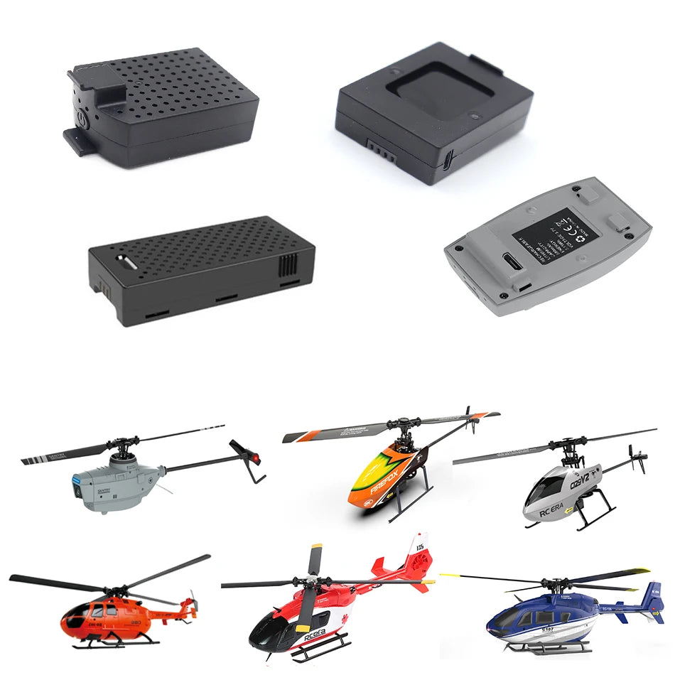 RC ERA Original Spare Parts for C186 Pro BO105 Scaled RC Helicopter Body Shell Propeller Tail Fin Motor Gear Roter Head