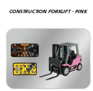 Load image into Gallery viewer, 1/64mini RC Cars Mobile Bluetooth remote control dual model Three speed adjustable alloy engineering vehicle toy kid RC car gift
