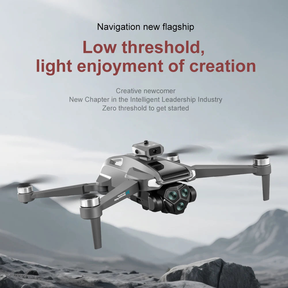 2025 New M66 Drone HD Folding Remote Control With Camera And Screen 5G FPV Camera Quadcopter Brushless Motor RC Quadcopter