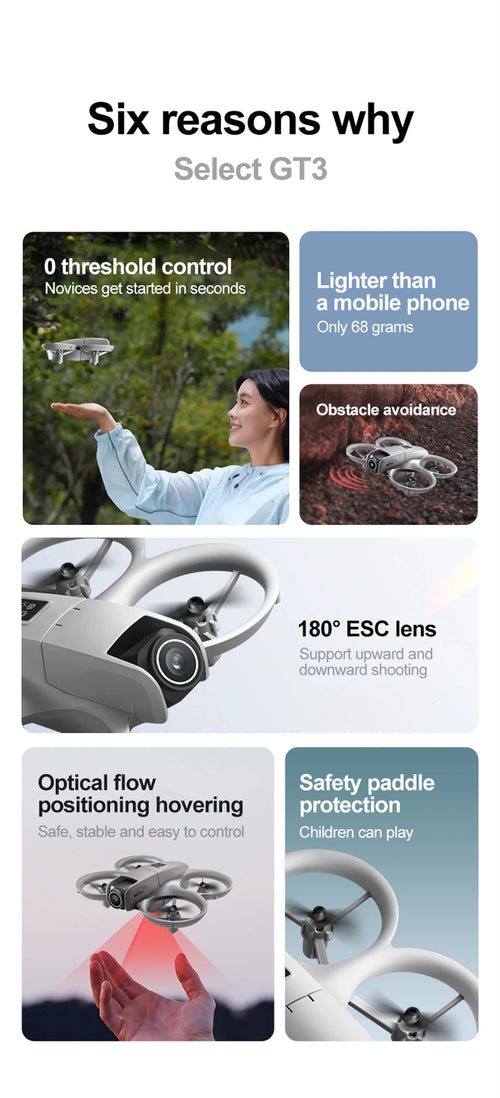 Load image into Gallery viewer, NEW 2026 Mini Foldable Drone 8K Toy
