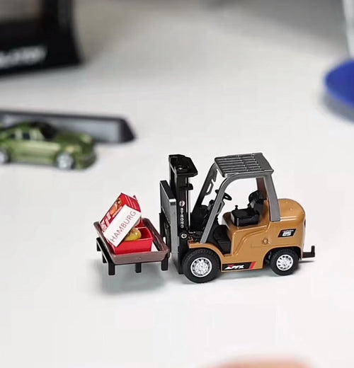 Load image into Gallery viewer, New 1/64 Remote-Controlled Alloy Forklift Engineering Vehicle Tabletop Toys Model Collection Gift For Boys
