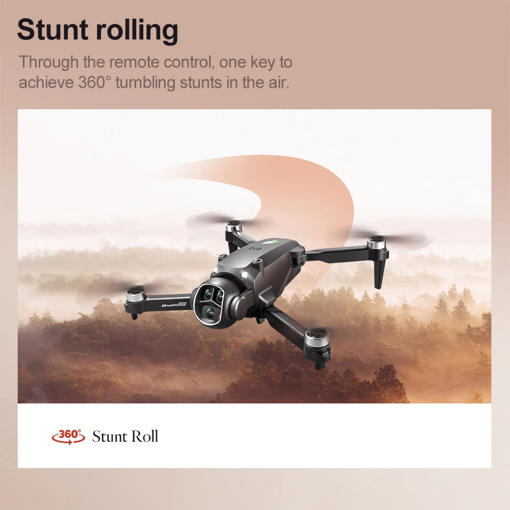 2025 NEW M7 Drone with Large Screen 5G  HD EIS Camera Brushless RC Quadcopter Drone Aerial Photography Gifts