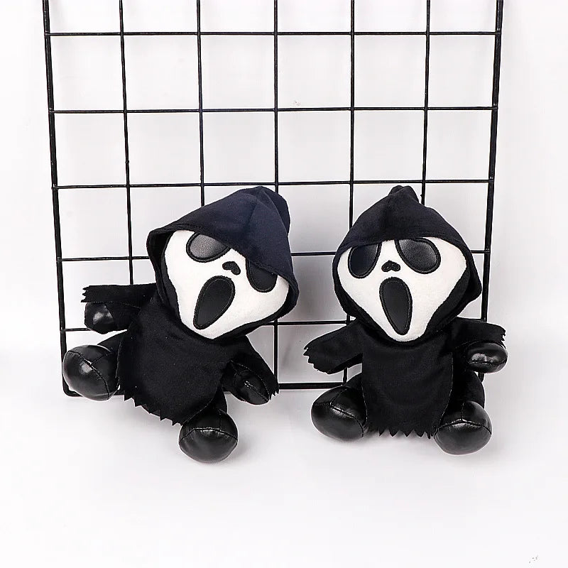 18cm Ghostface Plush Toy Figure Horror Doll Soft Stuffed Kids Halloween Toy Doll Halloween Decoration