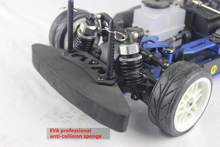 New Rc 1/10 Flat Sports Car Remote Control Model Toy Vrx Reiz Howe Rh1004 Two-Speed Methanol Fuel Gasoline Toy Model Car