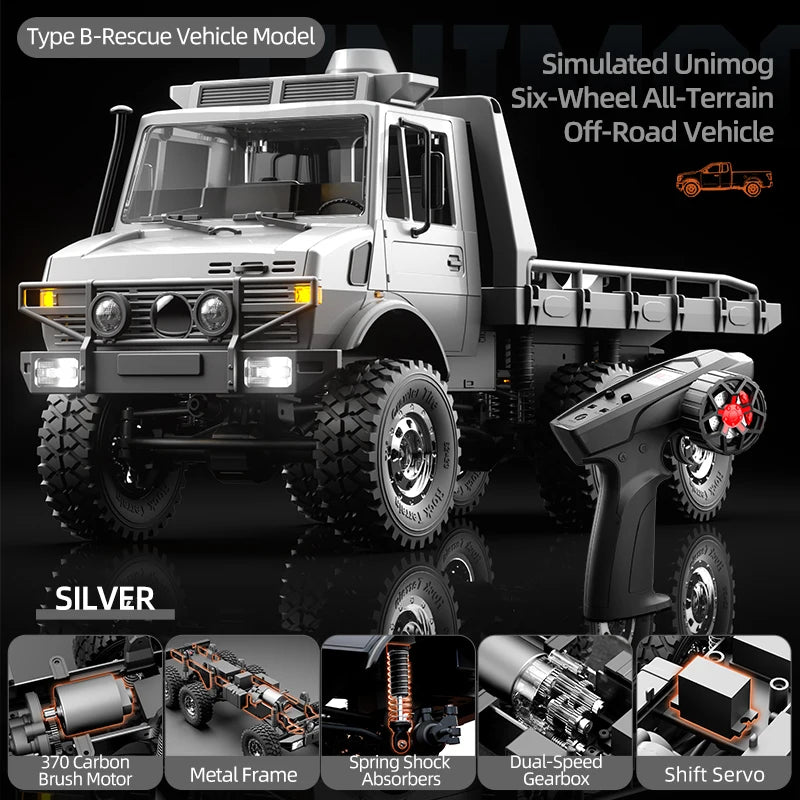 JJRC C8823 Fully Proportional Six Wheel Drive RC Remote Control Off Road Vehicle Independent Suspension Remote Control Toy Boy