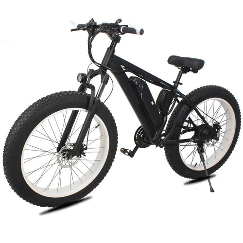 Load image into Gallery viewer, FEVIVOS E1 Mountain bike 26&quot;Dual shock absorbing 1000W 48V Variable speed Snow tire E bike
