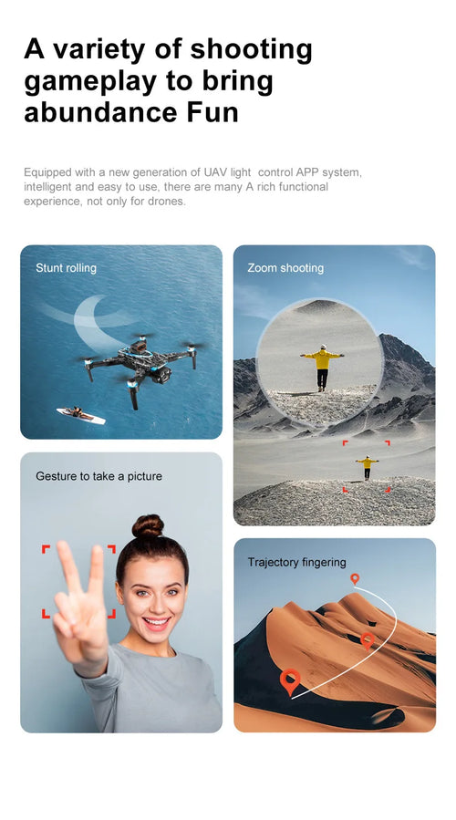 Load image into Gallery viewer, New D13 Drone 4K with Screen Remote Control Professional Brushless Motor Laser Obstacle Avoidance Foldable Quadcopter RC Toy
