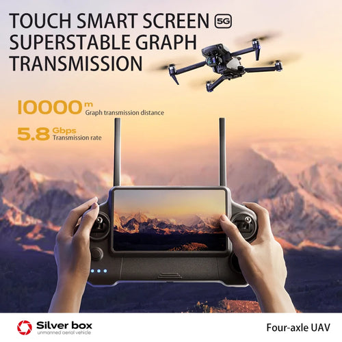 Load image into Gallery viewer, P7 MAX High-end Professional GPS Drone 8K With Screen Remote Control 20km Digital Image Transmission Brushless RC Quadcopter Toy
