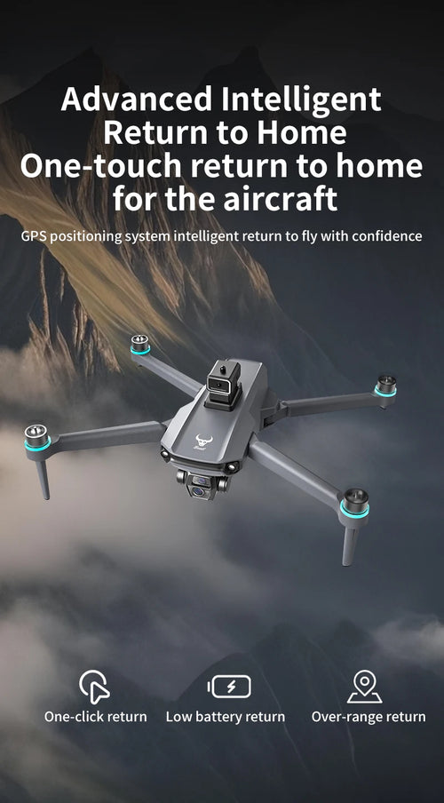 Load image into Gallery viewer, SG603 Pro Drone GPS 8K HD Camera Aerial EIS Anti-Shaking 5G WIFI Folding Drones Brushless Obstacle Avoidance Touchscreen RC UAV
