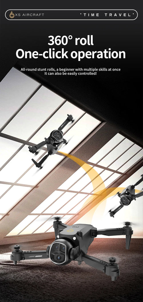 Load image into Gallery viewer, XS6 RC Mini Drone 8K HD Dual Camera 360° Obstacle Avoidance Optical Flow Indoor Outdoor Quadcopter Toys For Kids Birthday Gift
