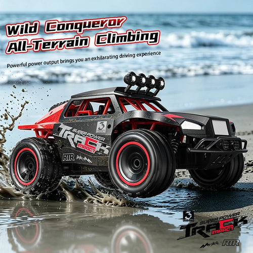 Load image into Gallery viewer, 2026 New C35 1/18 4WD RC Car 30KM/H Offroad Monster Truck LED Headlights 2.4G Remote Control Car Outdoor Hobby Toy Gift For Kids
