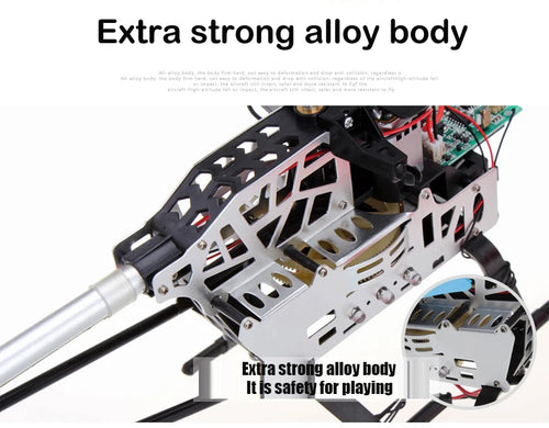 Load image into Gallery viewer, Rc Helicopter With Remote Control Extra Durable Big Plane Toy For Kids Drone Model Outdoor 3.5CH 80cm Aircraft Large Helicoptero
