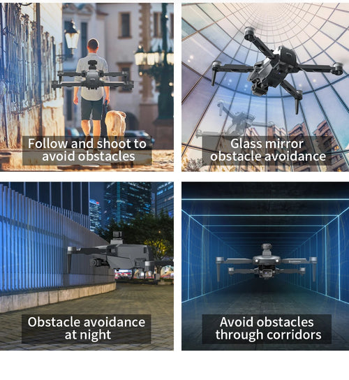 Load image into Gallery viewer, 2025 New L600 PRO MAX GPS Drone 5KM 4K Professional HD Dual Camera 3-Axis Gimbal 360 Obstacle Avoidance Brushless Quadcopter Toy
