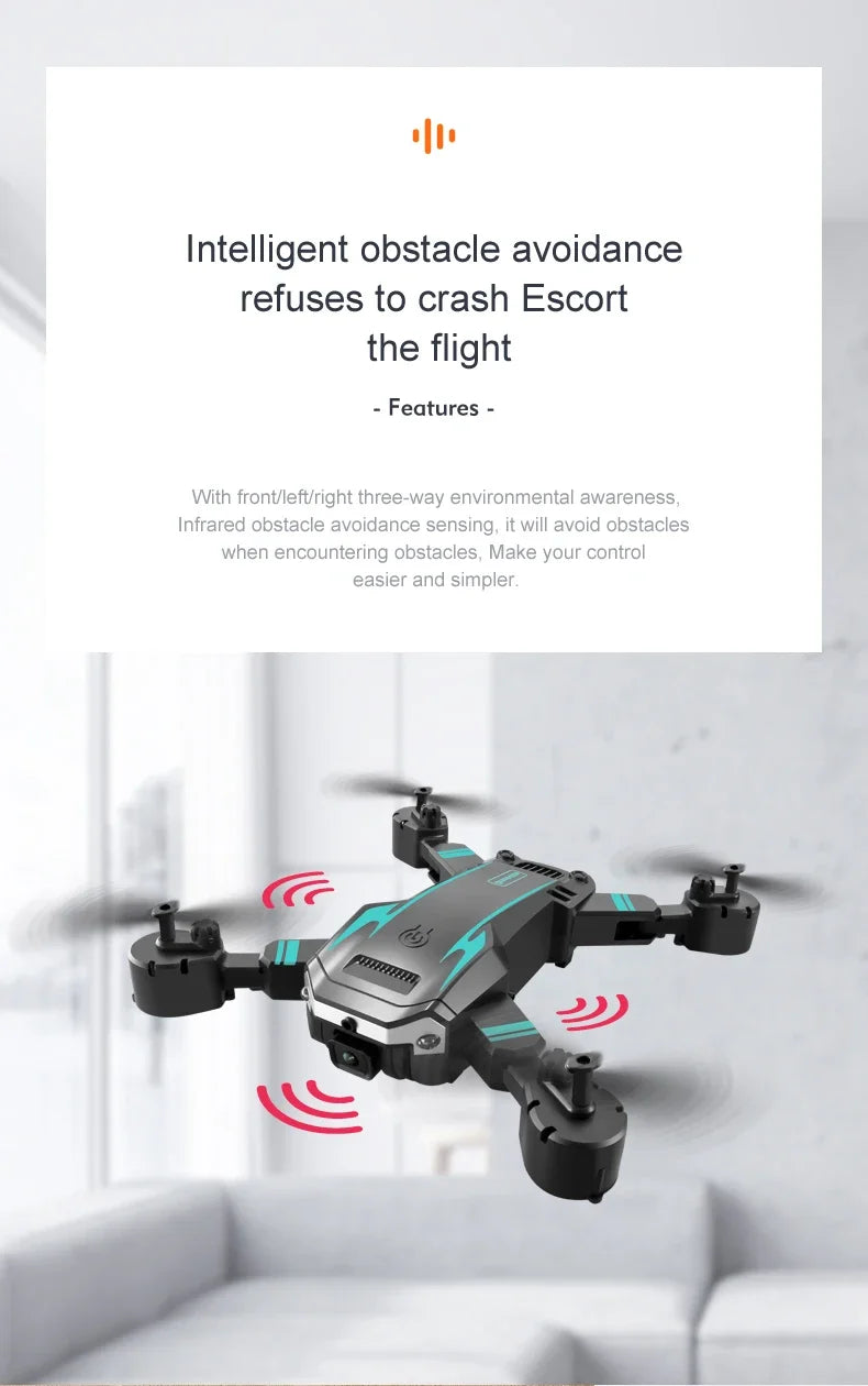 New G6 Drone 5G Profesional 8K HD Camera Optical flow Foldable Aerial Photography Drone Obstacle Avoidance Quadcopter Toys Gifts