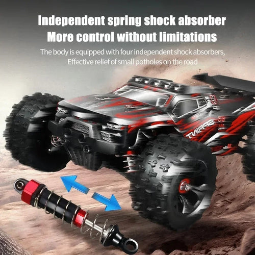 Load image into Gallery viewer, 1:14 85KM/H or 50KM/H 4WD RC Car with LED Remote Control Cars High Speed Drift Monster 4x4 Truck for Kids Vs Wltoys 144001 Toys
