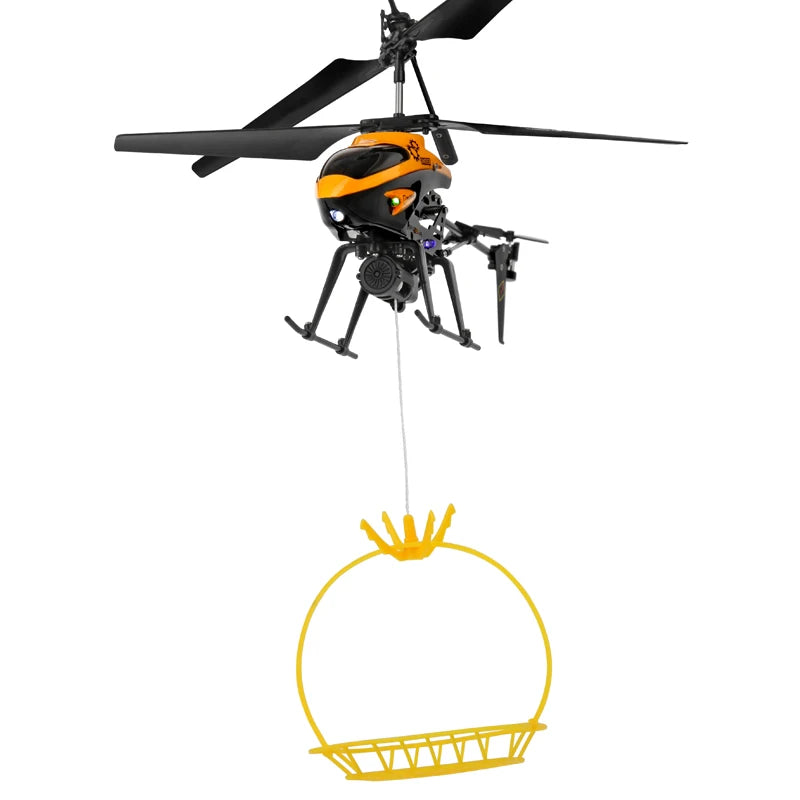 Remote Control Airplane Wltoys V388 RC Drone 2.4G 3.5CH Colorful Lights With Hanging Basket RC Quadcopter Helicopter Toys