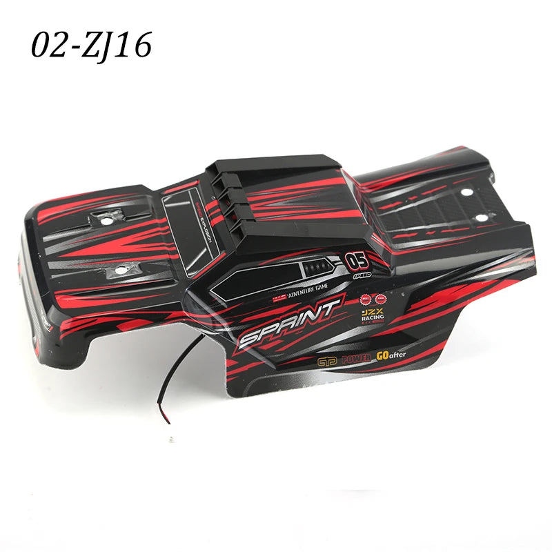 9522PRO 85KM/H High-Speed RC Automobile Parts Arm Turning Cup Drive Shaft Gear Differential Gearbox Steering Tie Rod Tire Motor