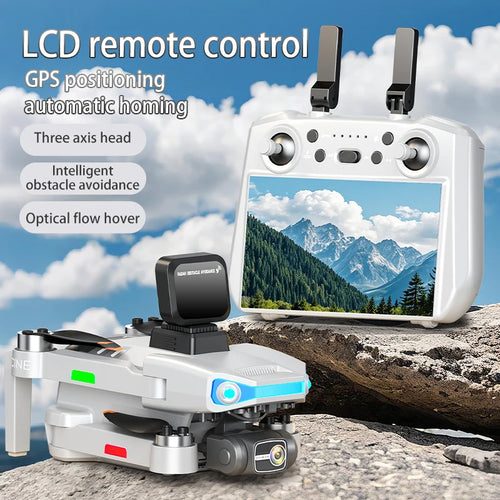 Load image into Gallery viewer, 2025 New AE3 PRO Max+ GPS Drone 8K Dual Camera With Screen 5G Wifi FPV 3-Axis Gimbal Obstacle Avoidance Quadcopter RC Dron Toy
