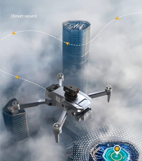 Load image into Gallery viewer, D27 upgraded version with screen LCD RC drone GPS professional aerial photography long endurance intelligent aircraf
