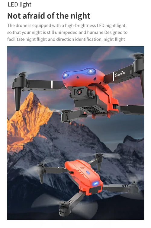 Load image into Gallery viewer, 2024 E99Pro RC Drone 4K Professinal With 1080P Wide Angle HD Camera Foldable Helicopter WIFI FPV Height Hold Gift Toy
