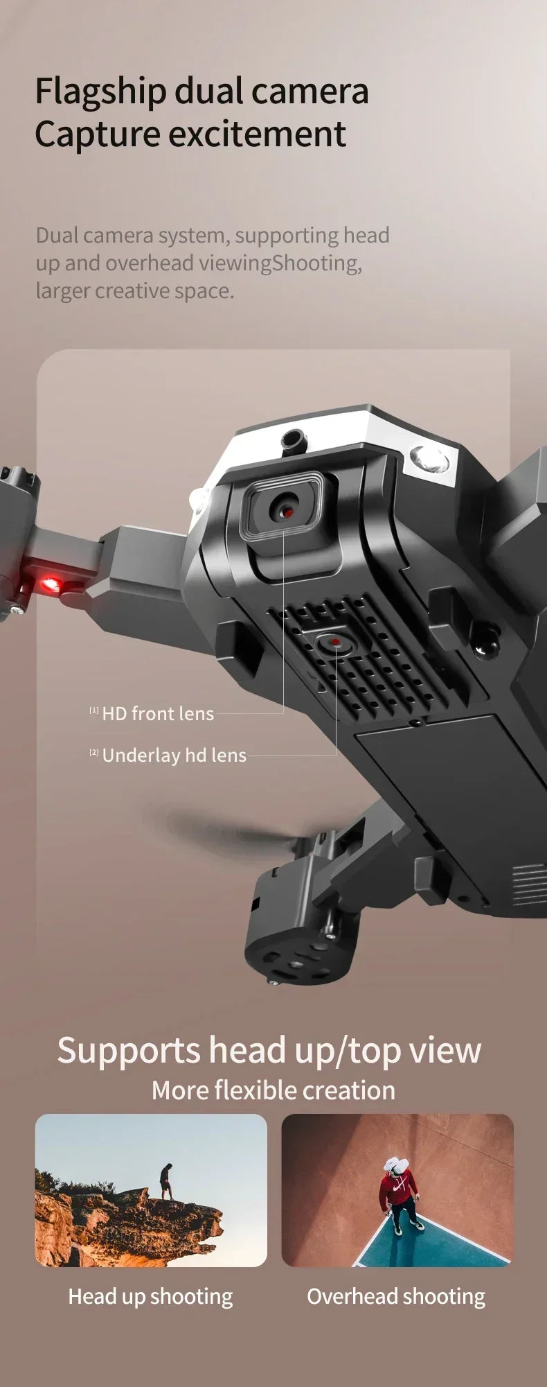 Xiaomi T6 Drone Profesional 8K HD GPS Camrea Obstacle Avoidance Remote Controll Aerial Photography Optical Foldable Quadcopter