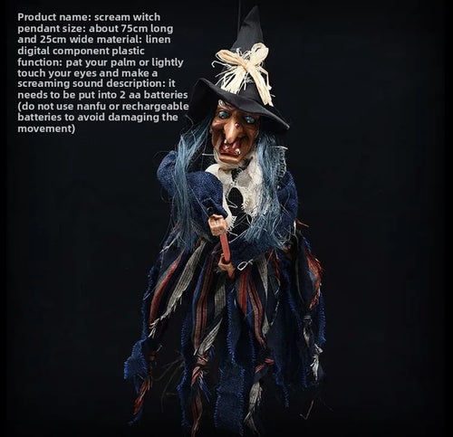 Load image into Gallery viewer, Halloween Witch Pendant A Terrifying Atmosphere Decoration
