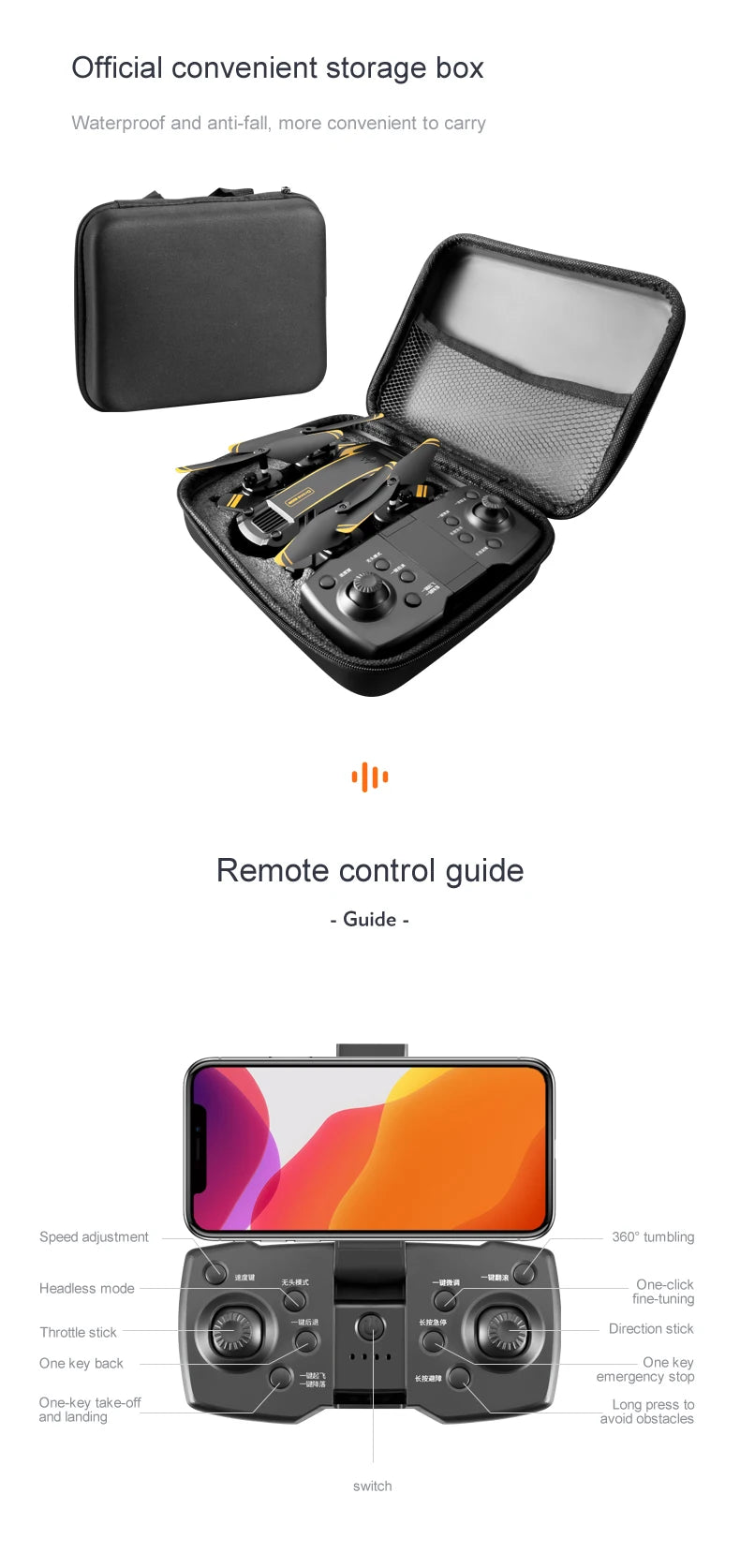 New G6 Drone 5G Profesional 8K HD Camera Optical flow Foldable Aerial Photography Drone Obstacle Avoidance Quadcopter Toys Gifts