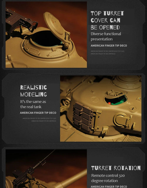 Load image into Gallery viewer, 1:16 Henglong 3838-1 American M26 Pershing Heavy Tank RC Model  Metal Tank Simulation Model Remote Control Athletic Toys
