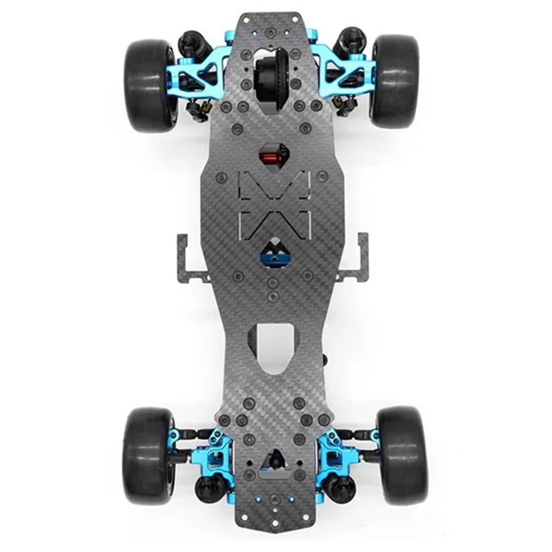 Excellent-DIY RC Car Rear-Drive Drift Racing Frame For 1/10 Mini-Size RC Car Frame Drift Car Kit Version RC Frame Drift Car Kit