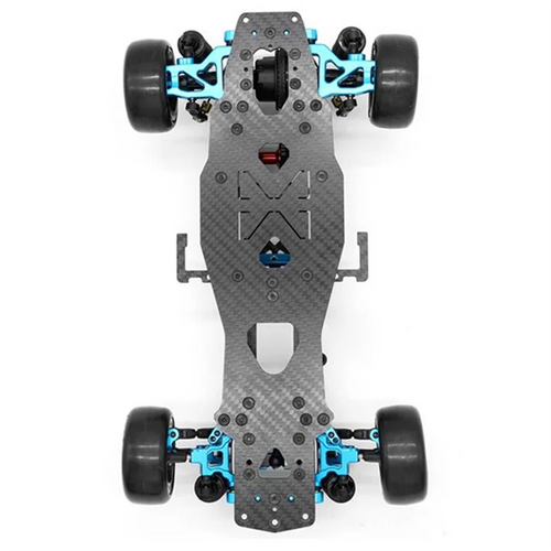 Load image into Gallery viewer, Excellent-DIY RC Car Rear-Drive Drift Racing Frame For 1/10 Mini-Size RC Car Frame Drift Car Kit Version RC Frame Drift Car Kit
