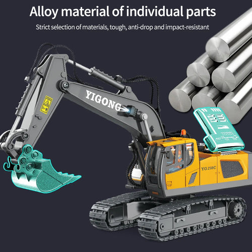 Load image into Gallery viewer, Remote Control Excavator Bulldozer Dump Truck Rc Car Toys Electric Engineering 2.4g High-Tech Vehicle Model Toys For Kids Gifts
