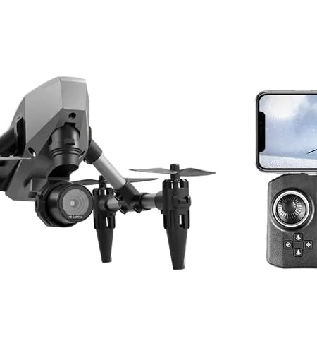 XD1 8K HD dual camera aerial camera, alloy anti-drop mini drone 2.4GWiFi drone foldable four-axis aerial camera