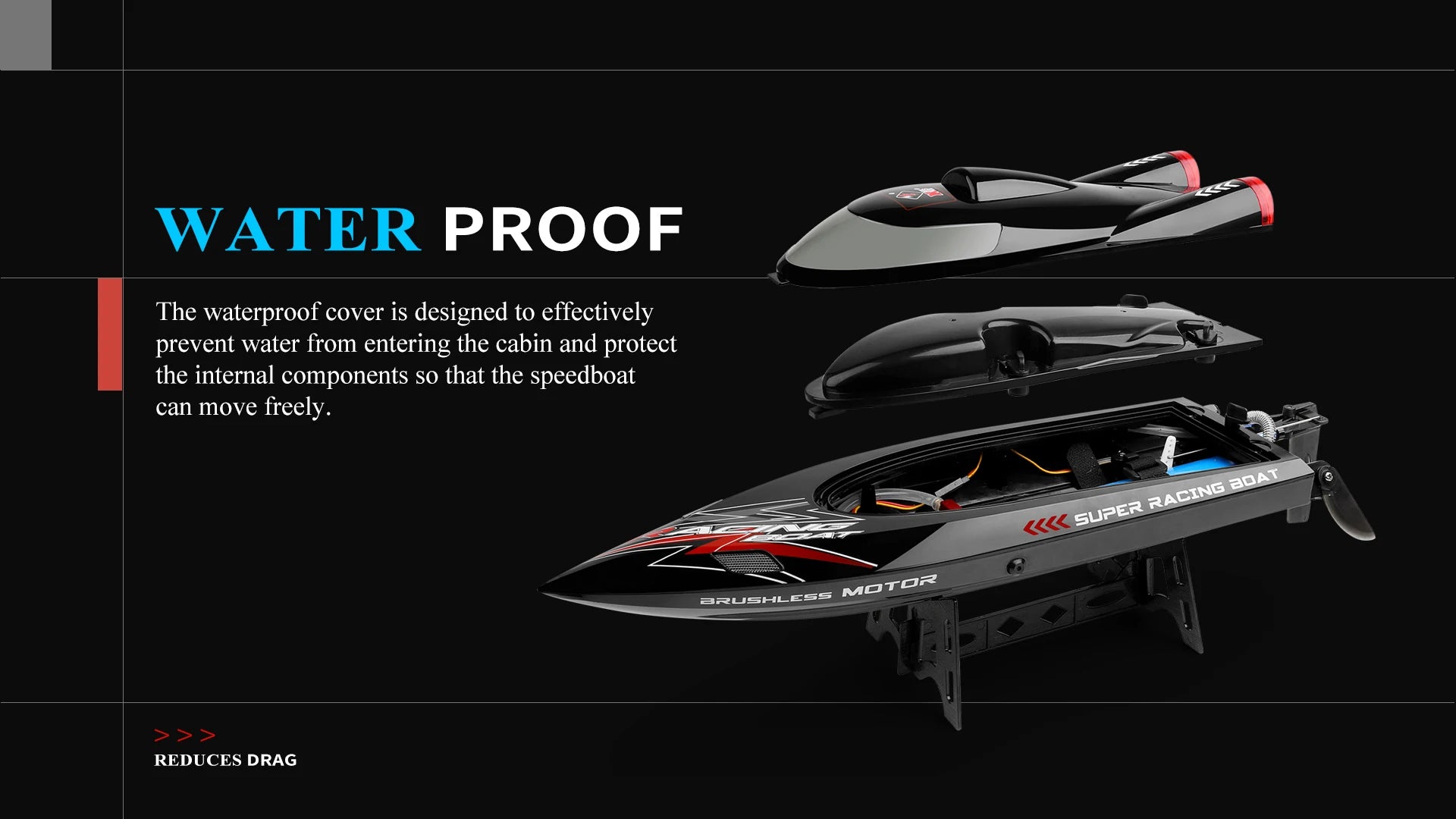 WLtoys WL916 WL912-A RC Boat 2.4Ghz 55KM/H 35KM/H High Speed Racing Watercraft Remote Control Speedboat Toys For Children