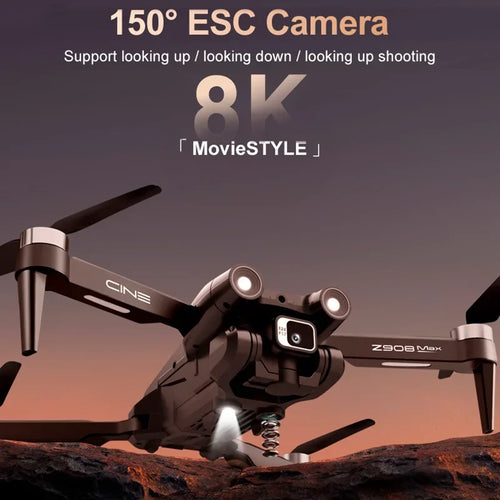 Load image into Gallery viewer, 2025 New Z908 Pro /MAX 8K Drone ESC Professional 8K Dron Optical Flow Localization 3sided Obstacle Avoidance Quadcopter Toys
