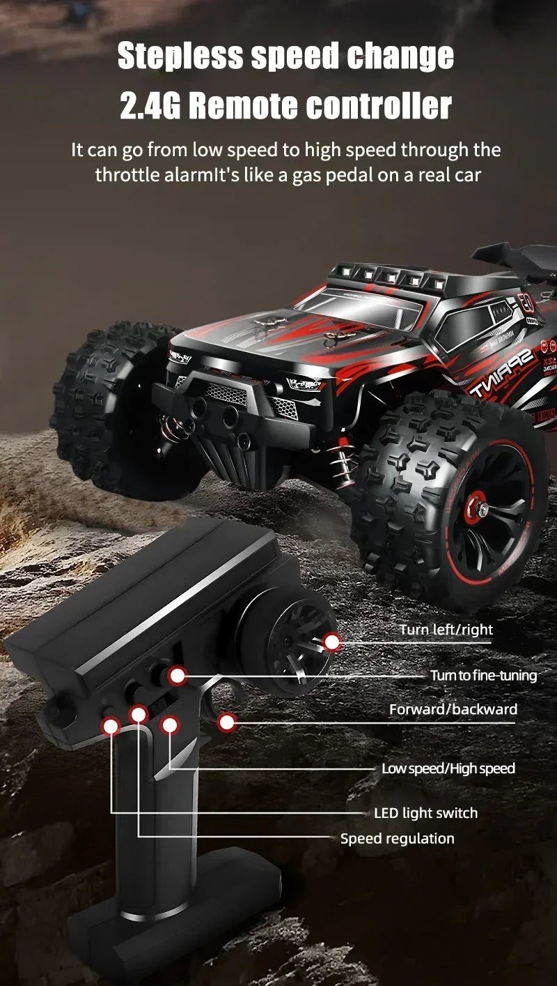 TSRC 9522 1:16 85KM/H Super Brushless 50KM/H Brushed RC Car 4x4 Off Road Remote Control High Speed Drift Racing Truck Toy Kids A