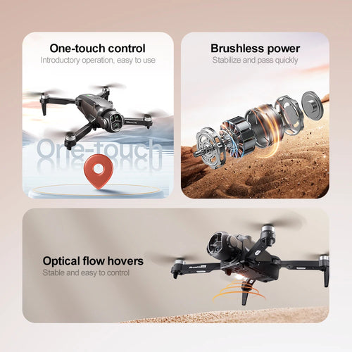 Load image into Gallery viewer, 2025 NEW M7 Drone with Large Screen 5G  HD EIS Camera Brushless RC Quadcopter Drone Aerial Photography Gifts
