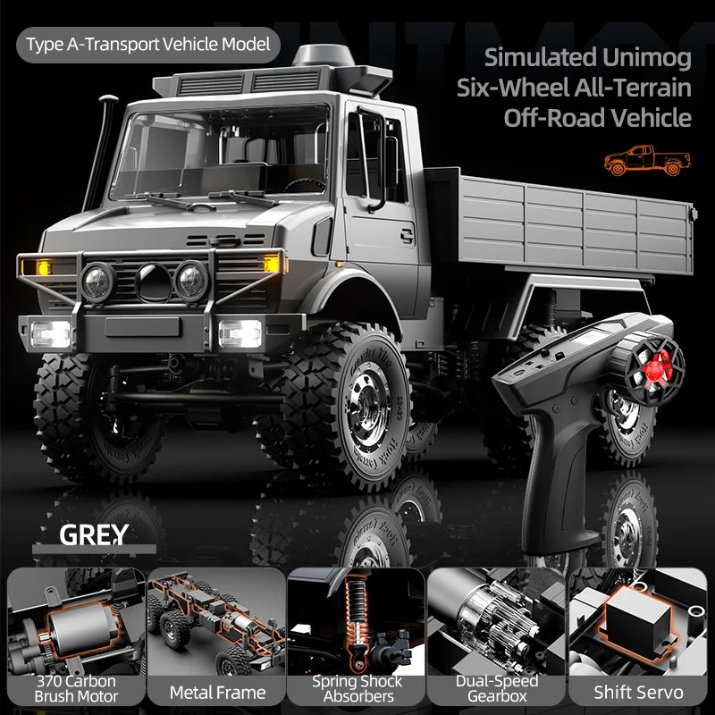 JJRC C8823 Fully Proportional Six Wheel Drive RC Remote Control Off Road Vehicle Independent Suspension Remote Control Toy Boy