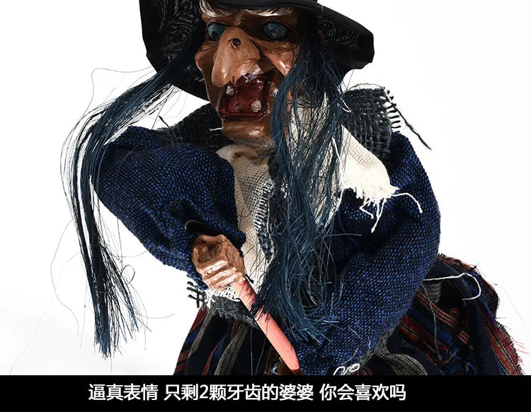 Halloween Witch Pendant A Terrifying Atmosphere Decoration