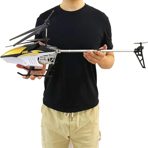 Load image into Gallery viewer, Rc Helicopter With Remote Control Extra Durable Big Plane Toy For Kids Drone Model Outdoor 3.5CH 80cm Aircraft Large Helicoptero

