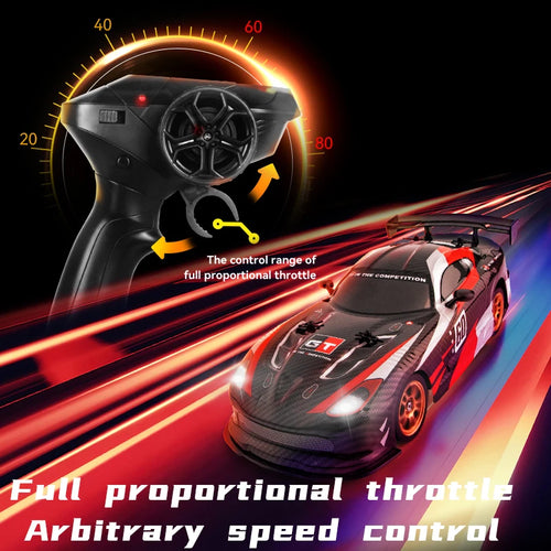Load image into Gallery viewer, High Speed Driftable Remote Control Racing Car Kids Toys Electric RC Car Competitive Retrofittable Tire 4WD Model
